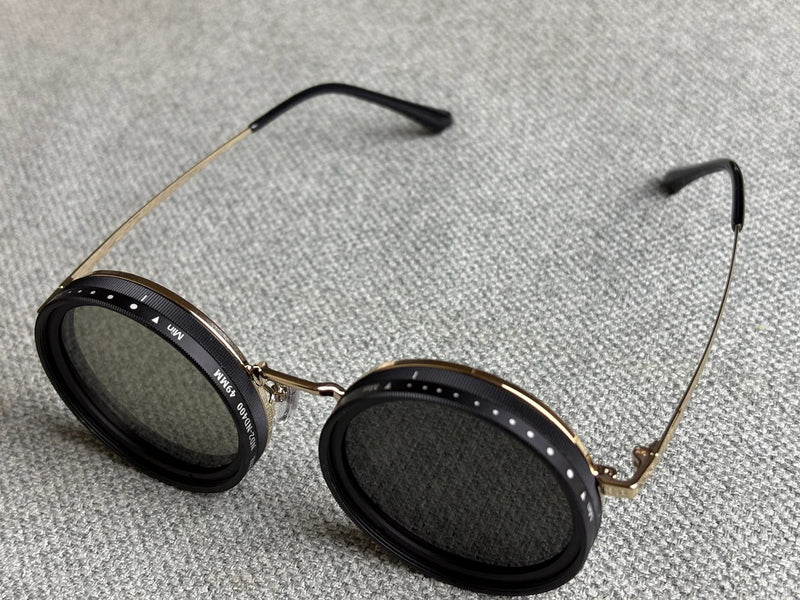 Lunettes solaires à teinte réglable
